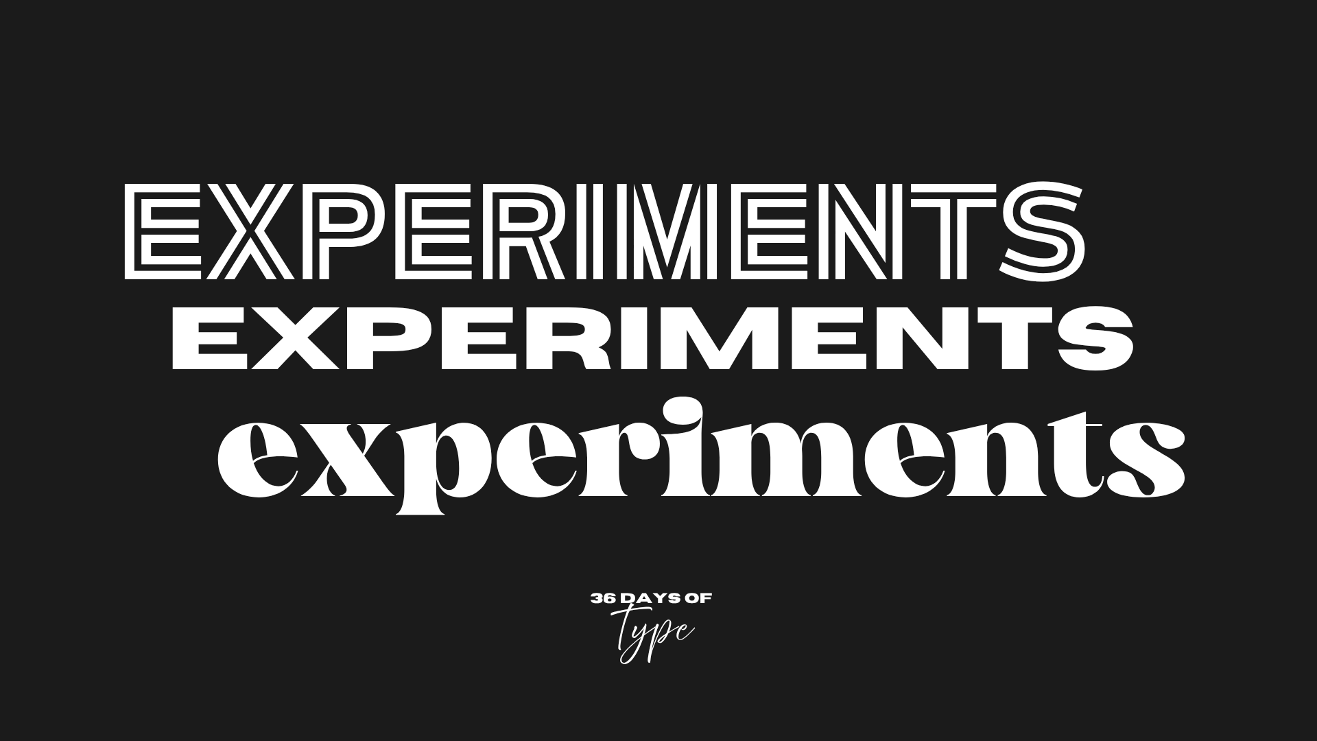 36 Days of Type gallery image 11 of 14